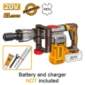 Πιστολέτο Σκαπτικό Μπαταρίας 20V Li-Ion SOLO 16J Φ35mm HEX - Πιστολέτα - Σκαπτικά